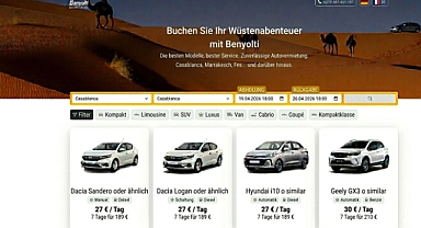 Wirtschaftliche Mietwagenoptionen in Casablanca: Banyolti rückt in den Fokus